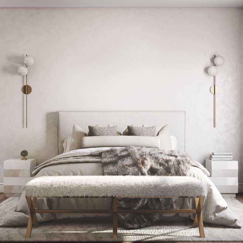 Contemporary, Minimal, Scandinavian Bedroom Design by Havenly Interior Designer Jenna