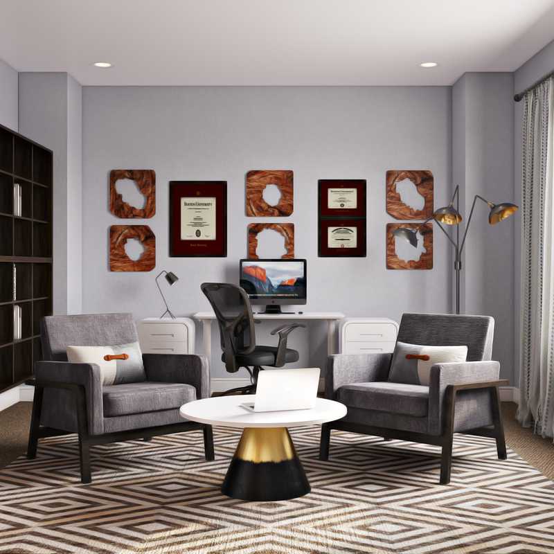 Office Design by Havenly Interior Designer Robyn