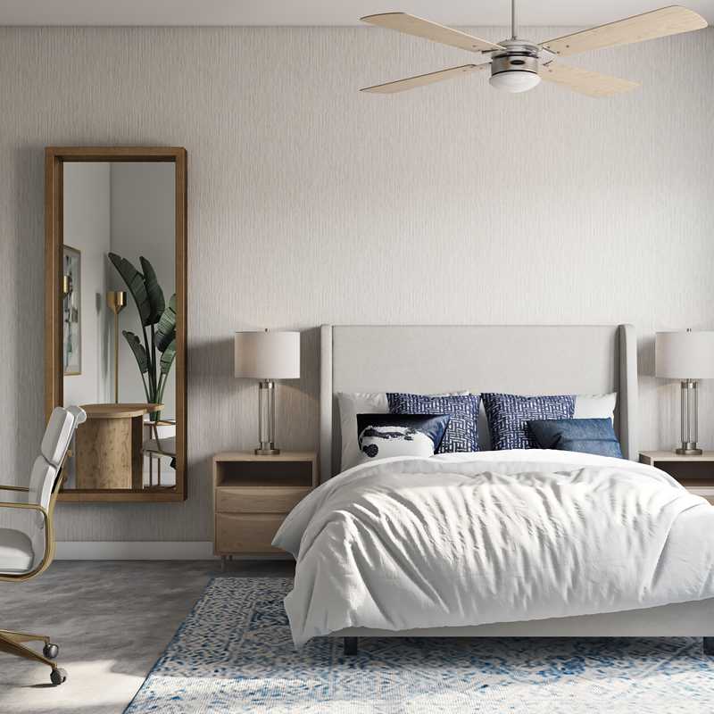 Eclectic Bedroom Design by Havenly Interior Designer Julio