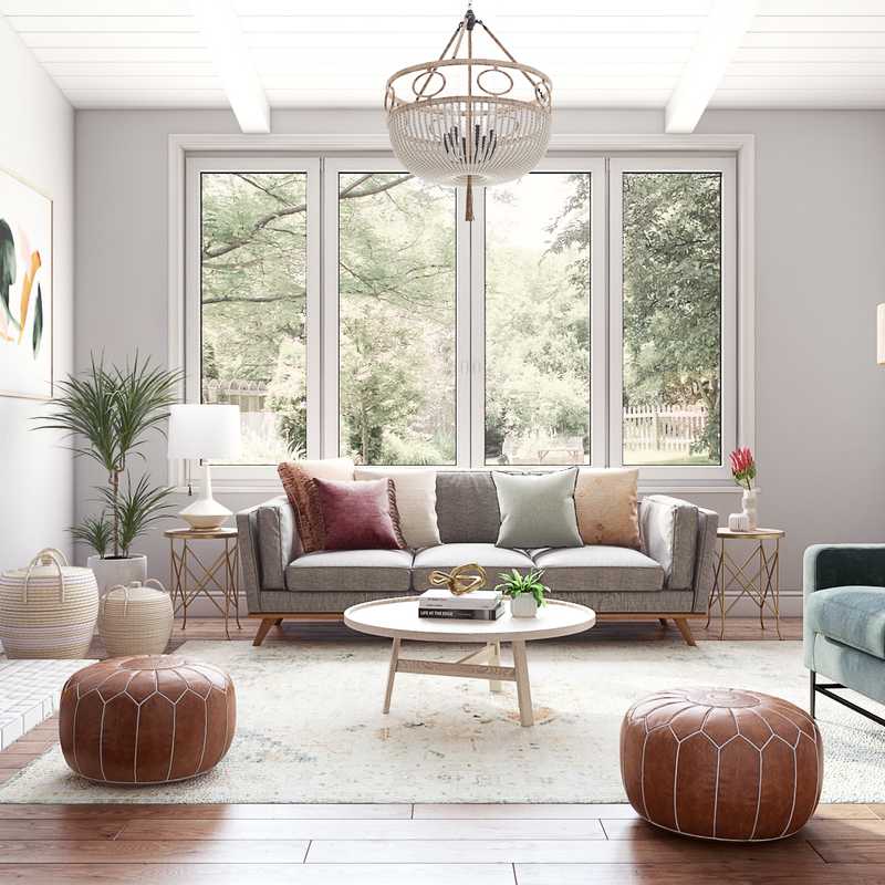 Bohemian, Coastal Design by Havenly Interior Designer Lauren