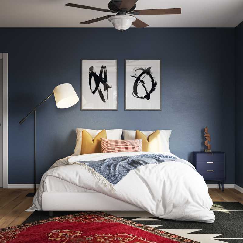 Eclectic Office Design by Havenly Interior Designer Leah