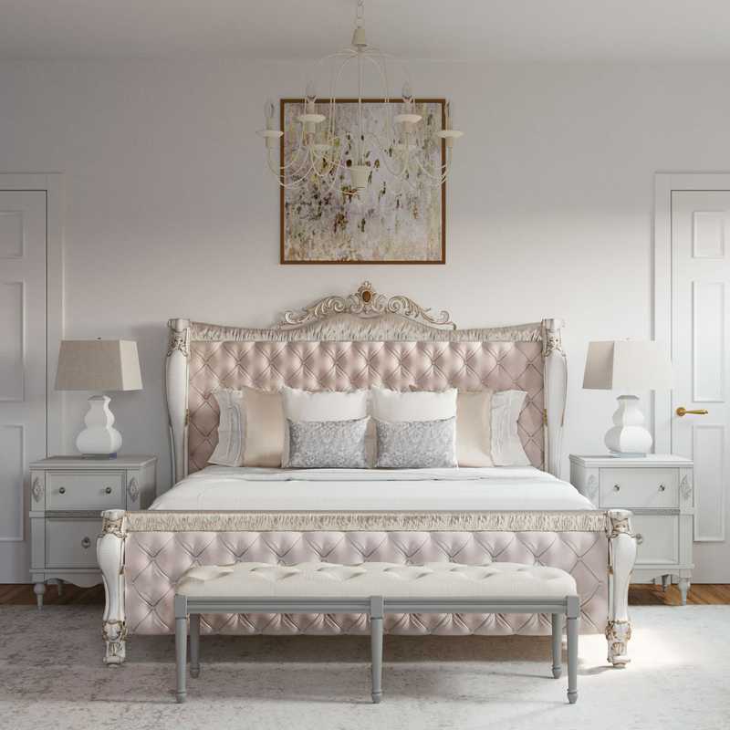 Traditional, Transitional, Country Bedroom Design by Havenly Interior Designer Han