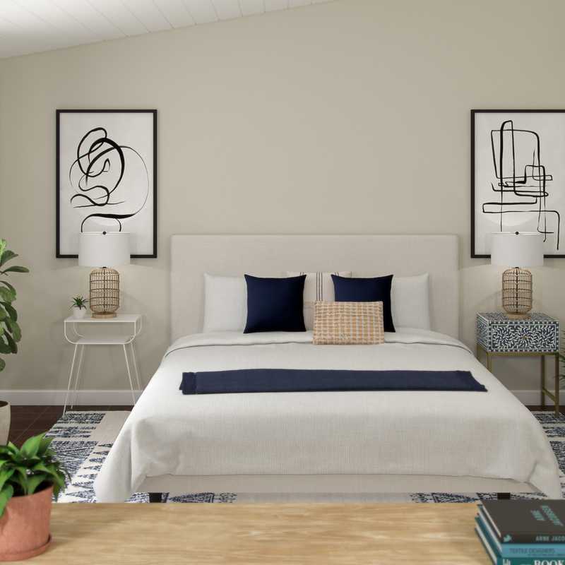 Coastal Bedroom Design by Havenly Interior Designer Sydney