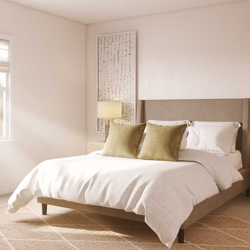 Contemporary, Industrial Bedroom Design by Havenly Interior Designer Rocio