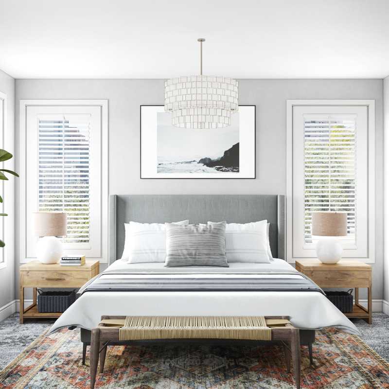 Contemporary, Modern, Classic, Eclectic Bedroom Design by Havenly Interior Designer Amanda