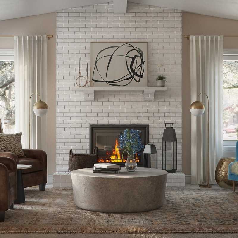 Living Room Design by Havenly Interior Designer Matthew