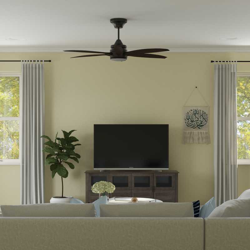 Transitional Dining Room Design by Havenly Interior Designer Tatiana