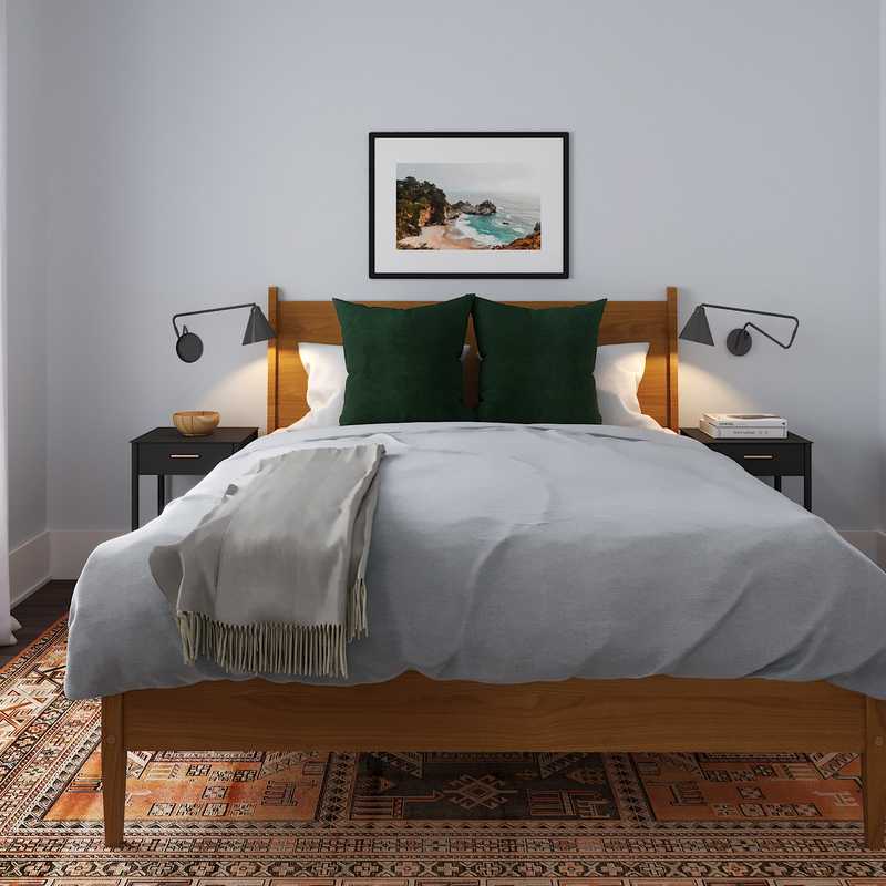 Eclectic, Bohemian Bedroom Design by Havenly Interior Designer Savannah
