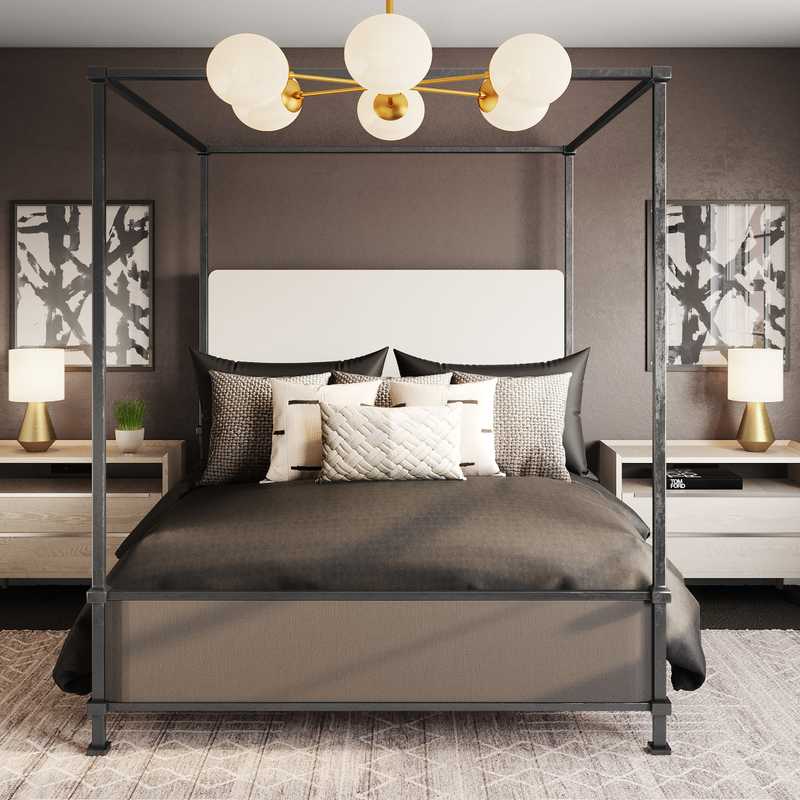 Contemporary, Modern Bedroom Design by Havenly Interior Designer Kayla