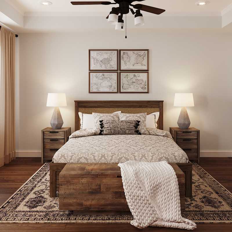 Industrial, Rustic Bedroom Design by Havenly Interior Designer Randi