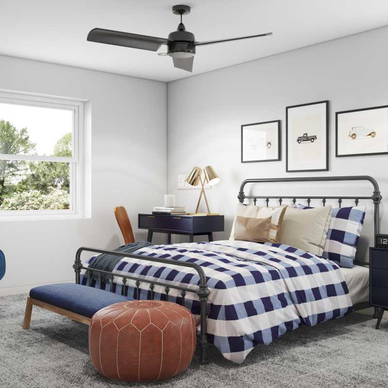 Classic, Farmhouse Bedroom Design by Havenly Interior Designer Corey