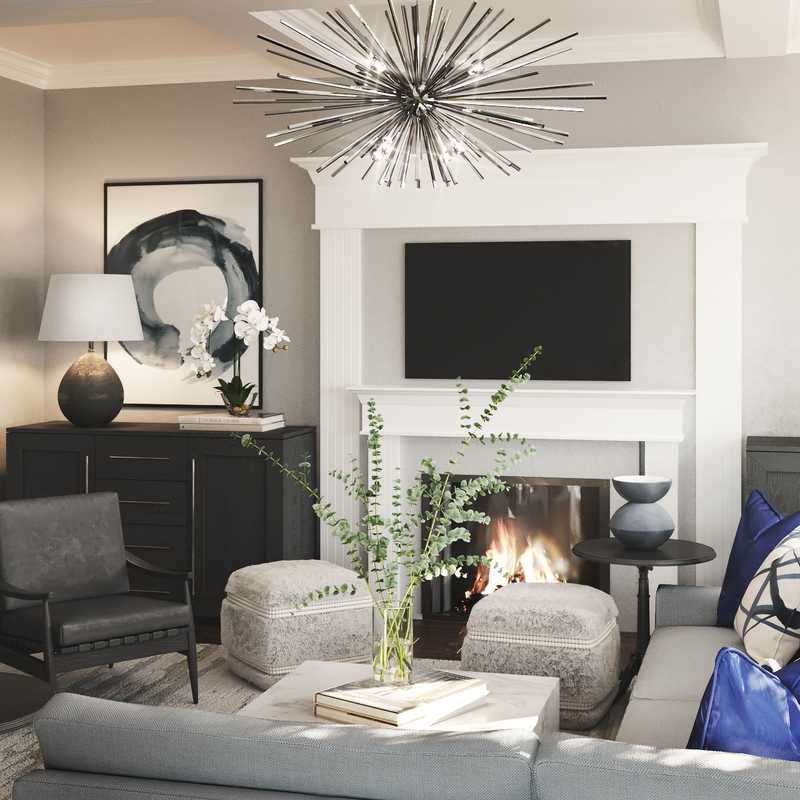 Living Room Design by Havenly Interior Designer Isaac