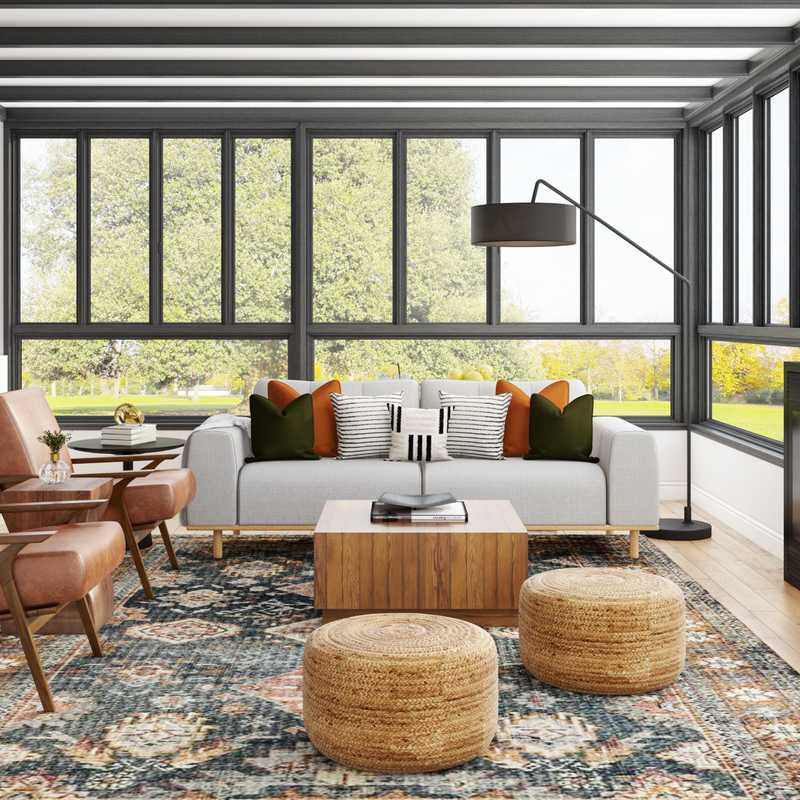 Bohemian, Midcentury Modern Other Design by Havenly Interior Designer Jessica