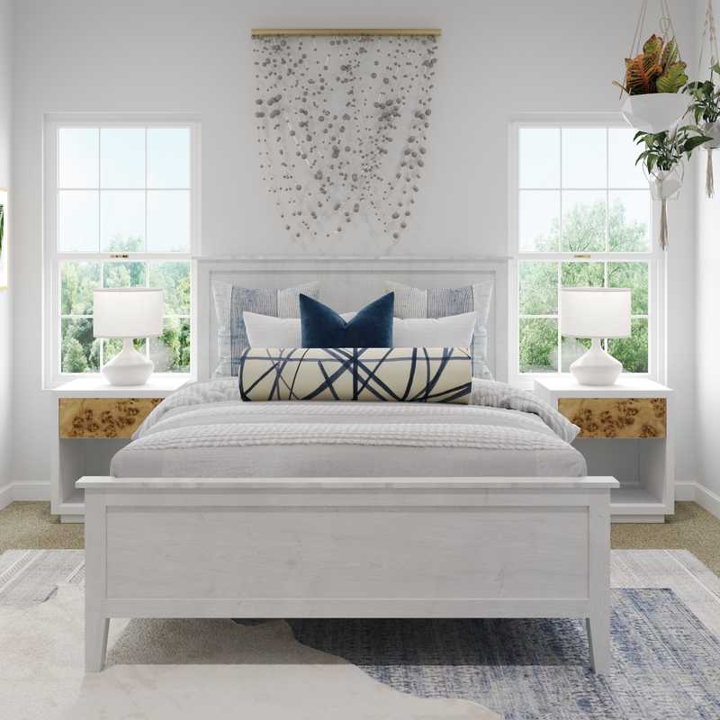 Modern, Coastal Bedroom Design by Havenly Interior Designer Dani