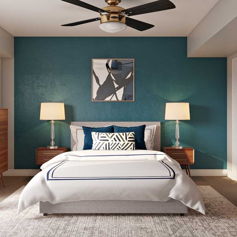 Contemporary, Classic, Glam Bedroom Design by Havenly Interior Designer Michelle