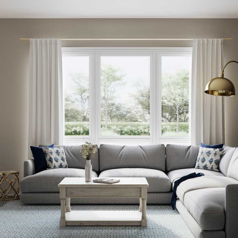 Modern Living Room Design by Havenly Interior Designer James