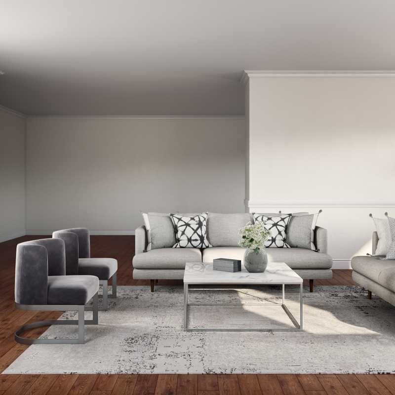 Modern, Glam Living Room Design by Havenly Interior Designer Lamia
