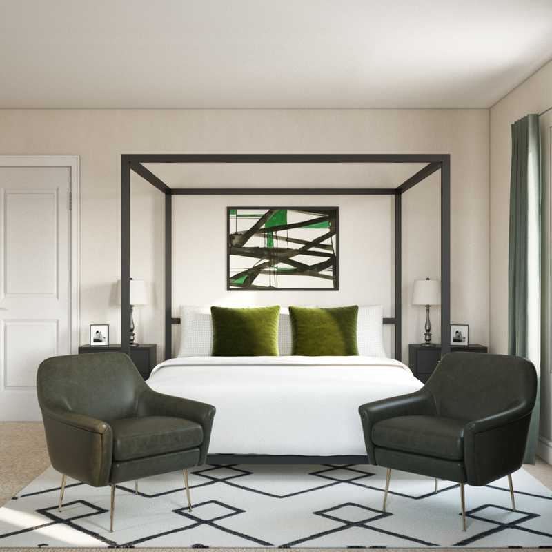 Modern, Glam Bedroom Design by Havenly Interior Designer Danielle