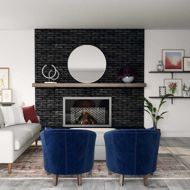 Classic Living Room Design by Havenly Interior Designer Laura