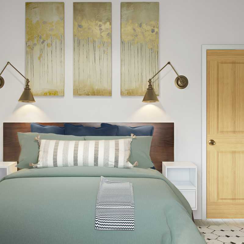 Eclectic, Bohemian, Midcentury Modern, Scandinavian Bedroom Design by Havenly Interior Designer Tawni