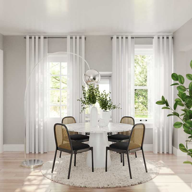 Contemporary, Modern Living Room Design by Havenly Interior Designer Denise