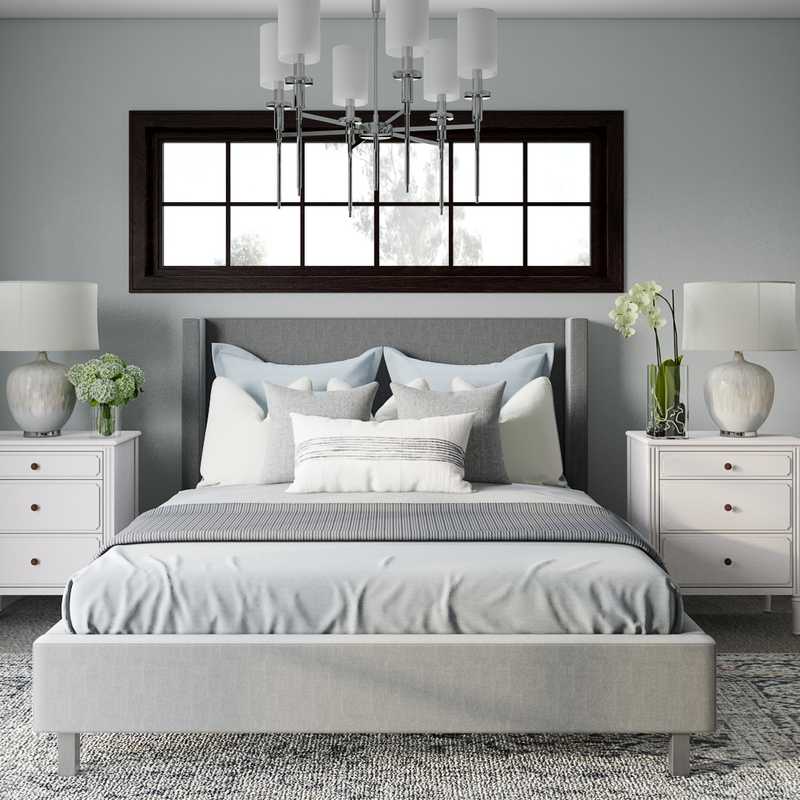 Classic, Transitional Bedroom Design by Havenly Interior Designer Kelcy