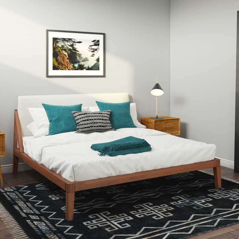 Bohemian, Global Bedroom Design by Havenly Interior Designer Savannah