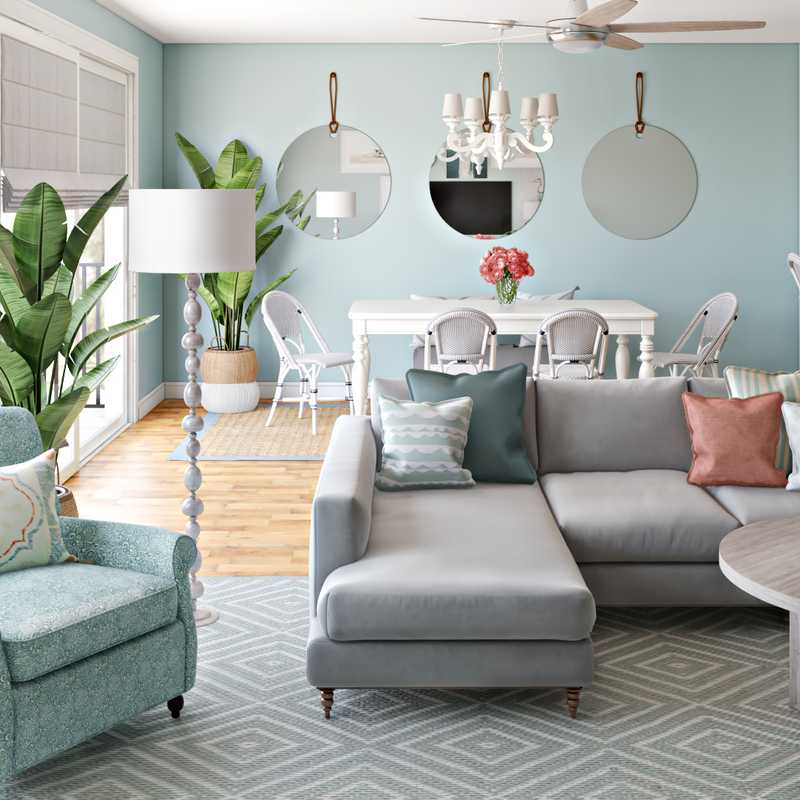 Eclectic, Coastal, Traditional Other Design by Havenly Interior Designer Maria