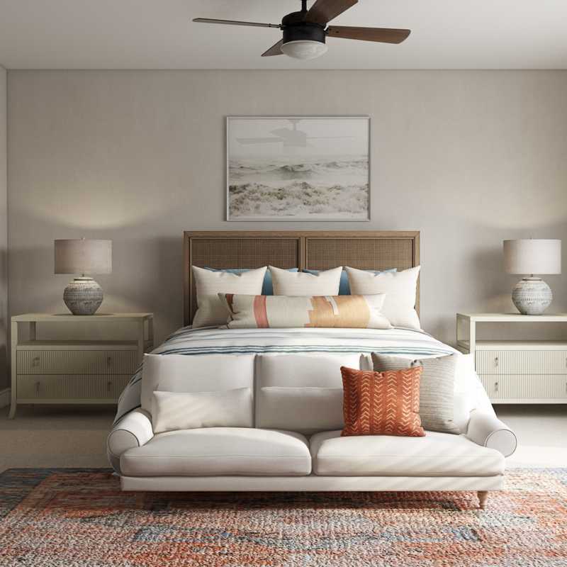 Eclectic Bedroom Design by Havenly Interior Designer Sara