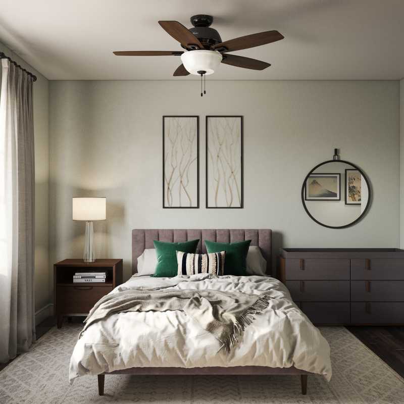 Contemporary, Modern, Industrial Bedroom Design by Havenly Interior Designer Melissa