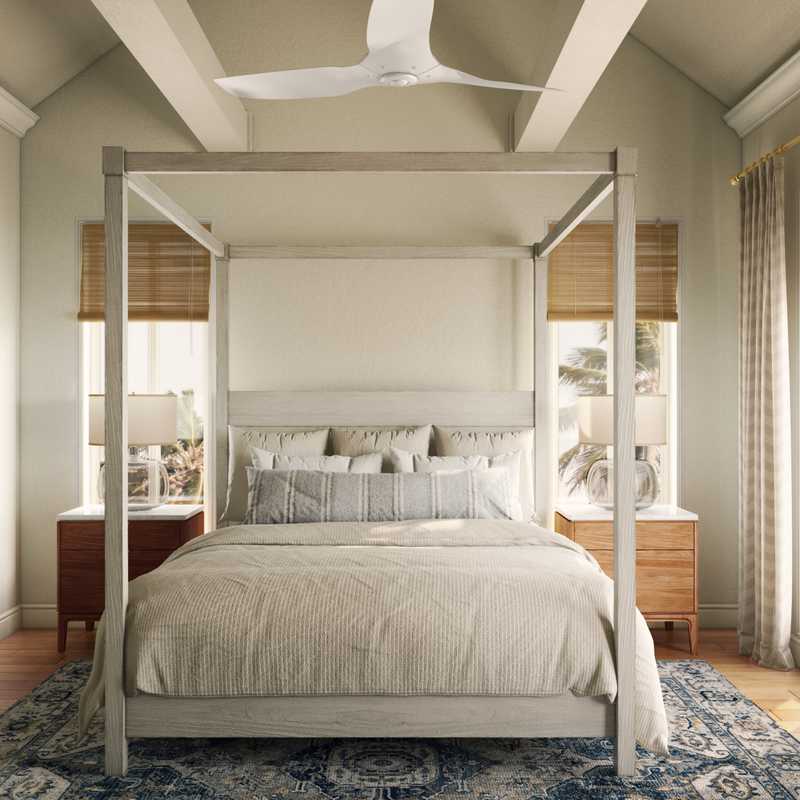 Modern, Minimal Bedroom Design by Havenly Interior Designer Kelly