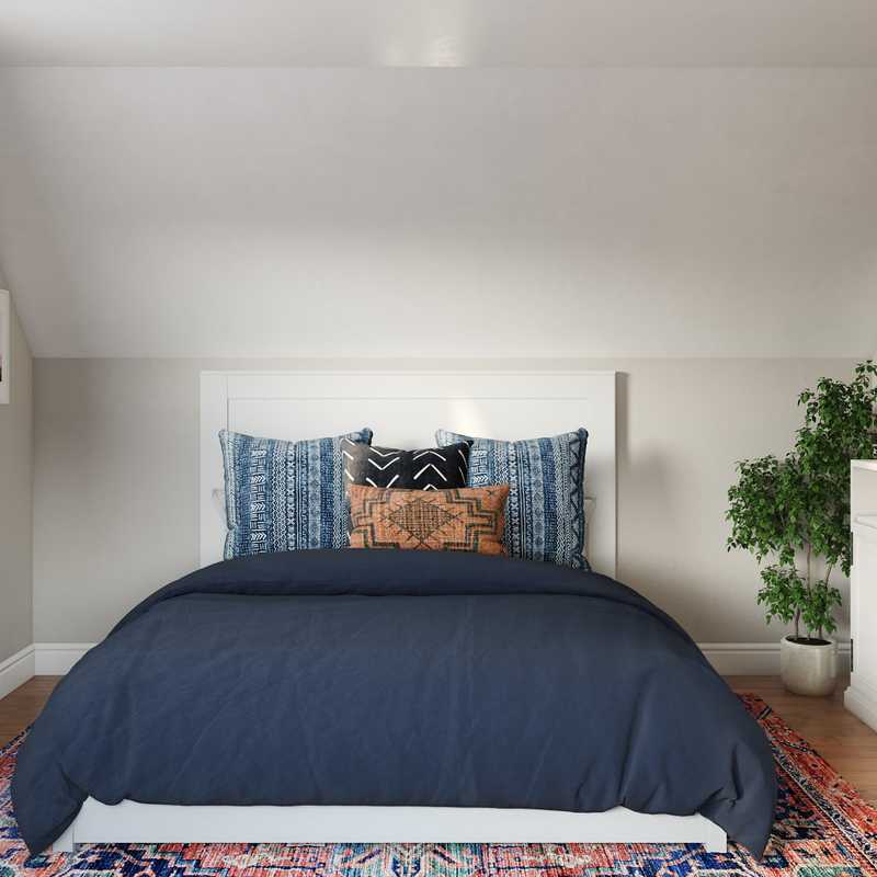 Bohemian Bedroom Design by Havenly Interior Designer Rafaela