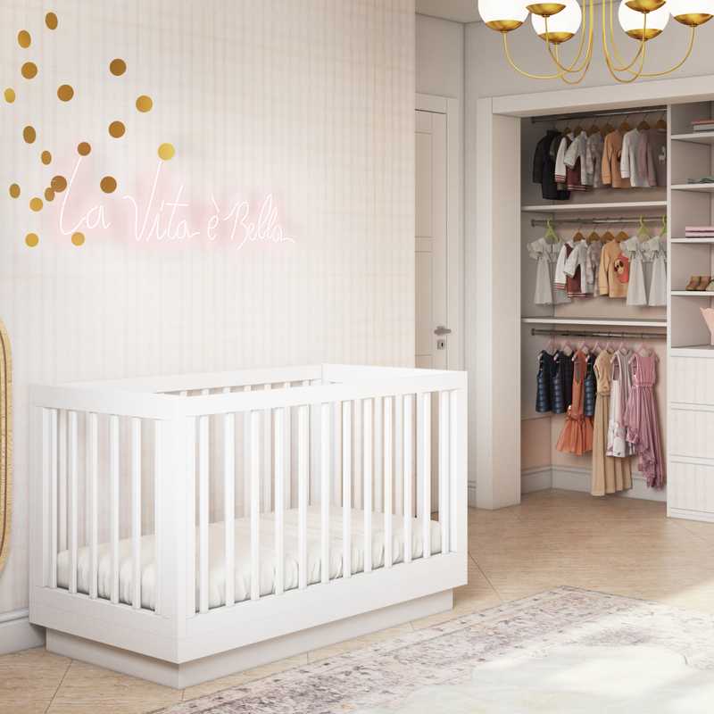 Contemporary, Modern, Eclectic Nursery Design by Havenly Interior Designer Matthew