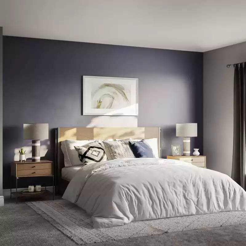 Modern, Bohemian, Scandinavian Bedroom Design by Havenly Interior Designer Bibi