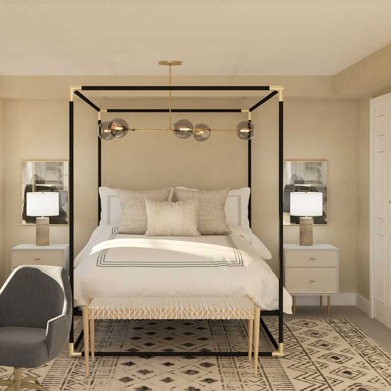 Industrial Bedroom Design by Havenly Interior Designer Paige