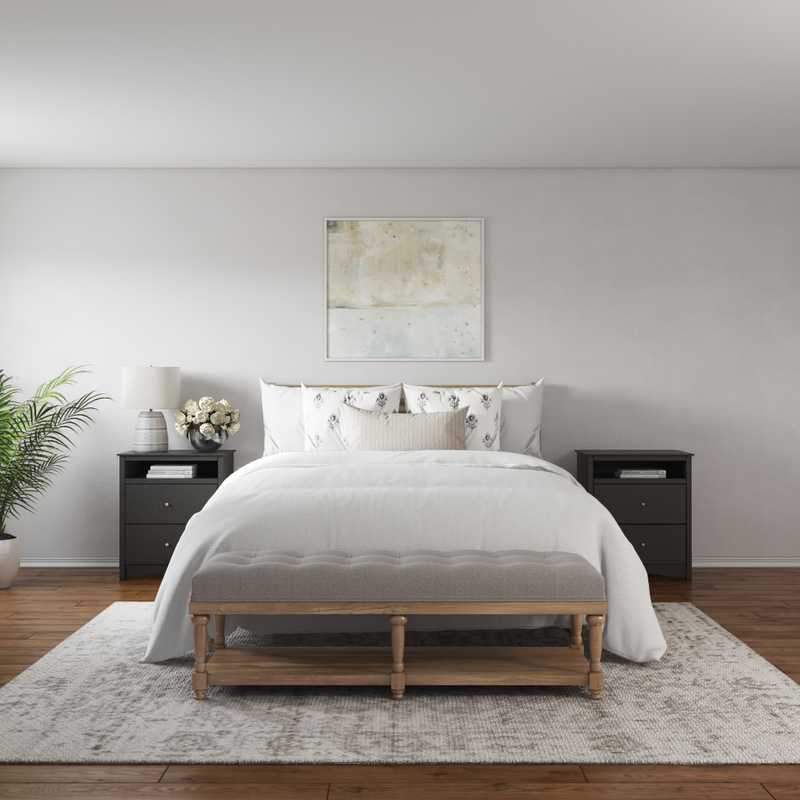 Classic, Coastal Bedroom Design by Havenly Interior Designer Ellis
