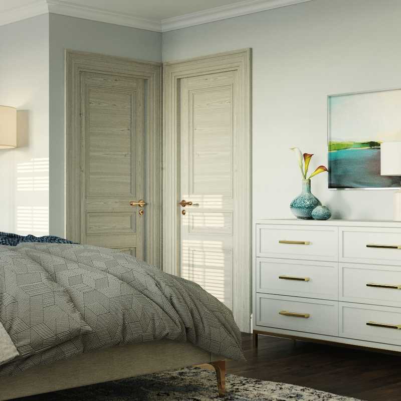 Classic, Coastal Bedroom Design by Havenly Interior Designer Erin