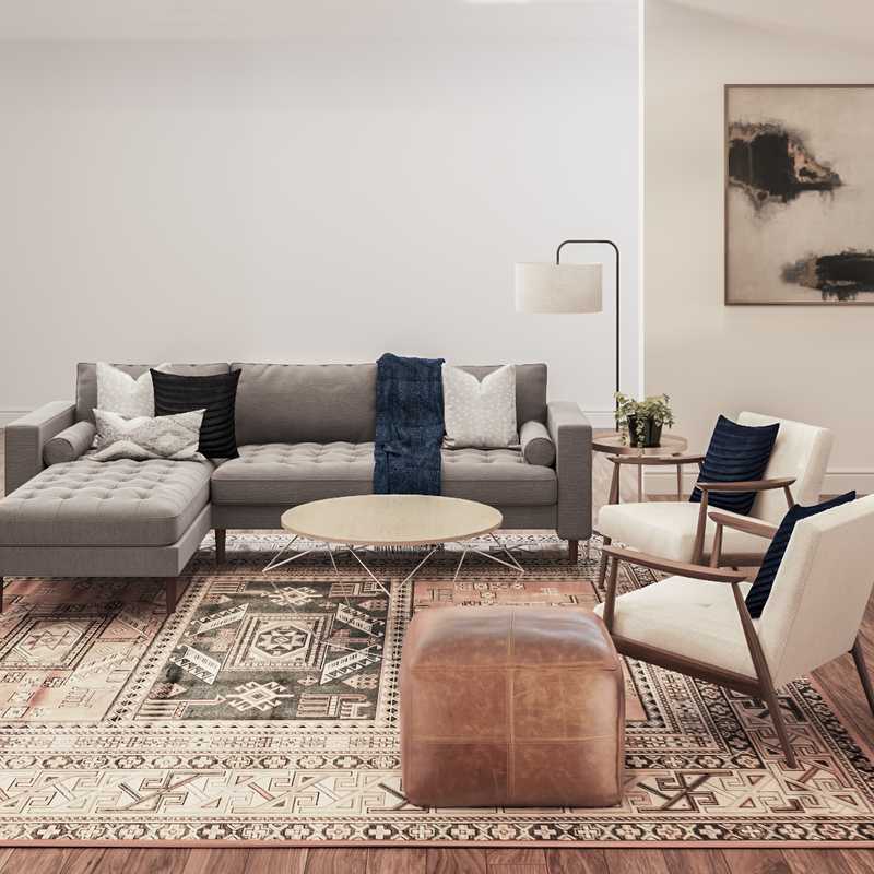 Rustic, Midcentury Modern Other Design by Havenly Interior Designer Lisa