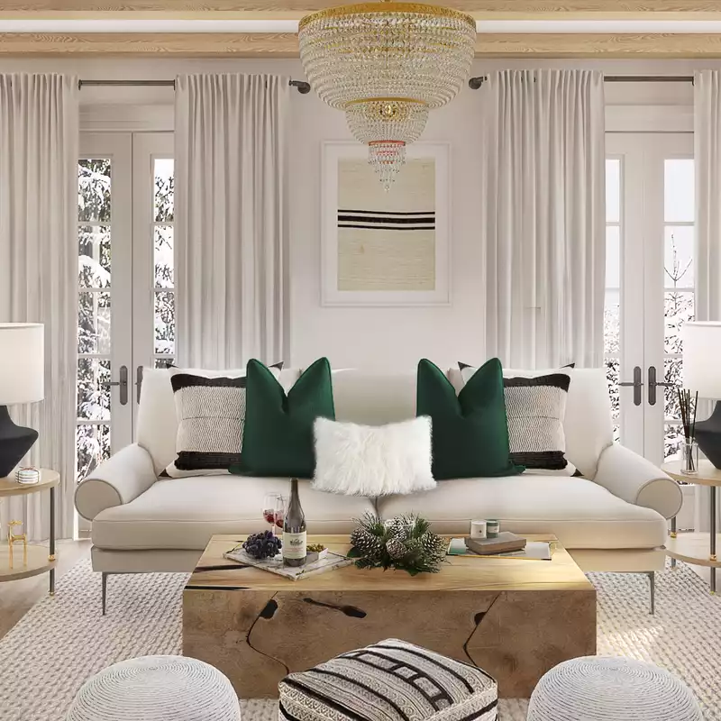 Classic, Glam, Transitional Design by Havenly Interior Designer Kelcy