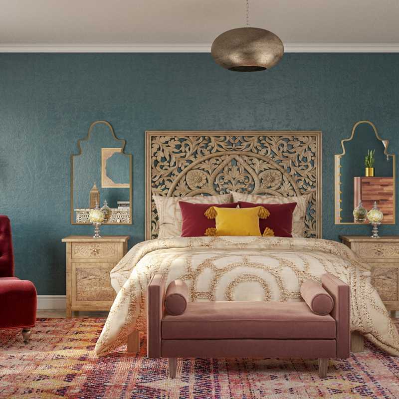 Global Bedroom Design by Havenly Interior Designer Bethany