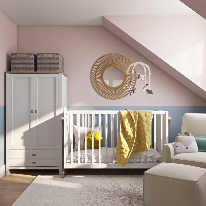 Modern Nursery Design by Havenly Interior Designer Fendy