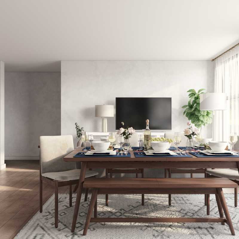 Modern Living Room Design by Havenly Interior Designer Ryan