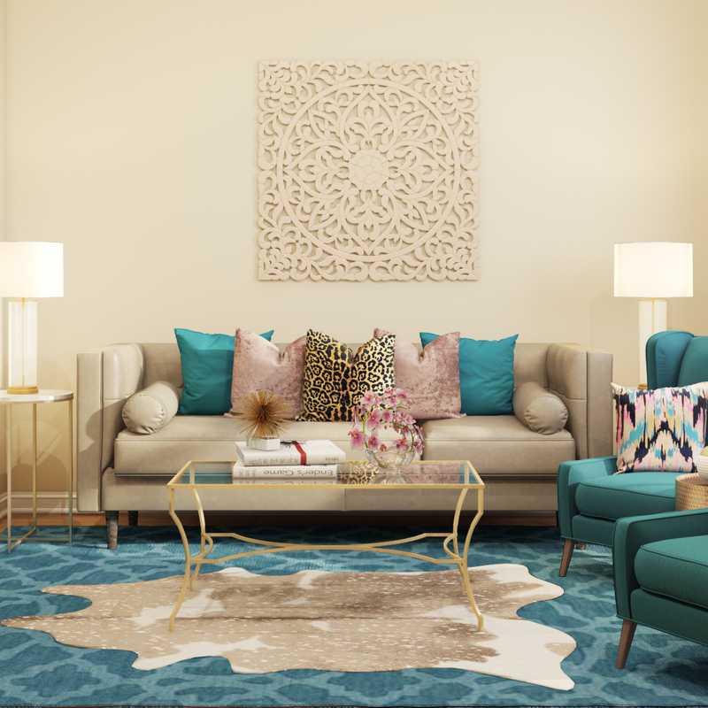 Glam, Preppy Other Design by Havenly Interior Designer Kamila