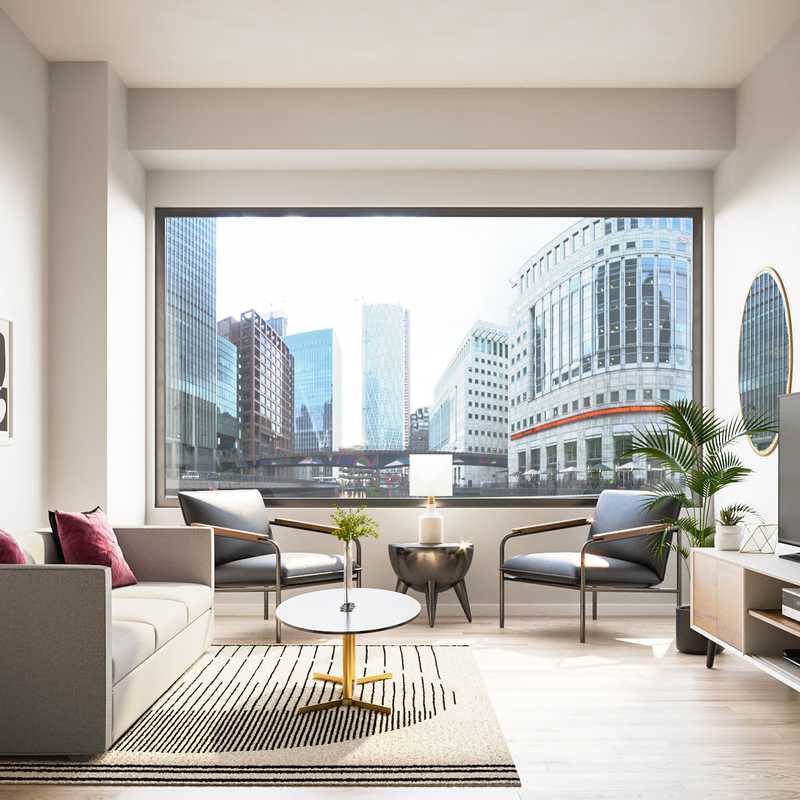 Contemporary Bedroom Design by Havenly Interior Designer Amairani