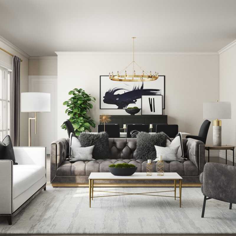 Living Room Design by Havenly Interior Designer Karen