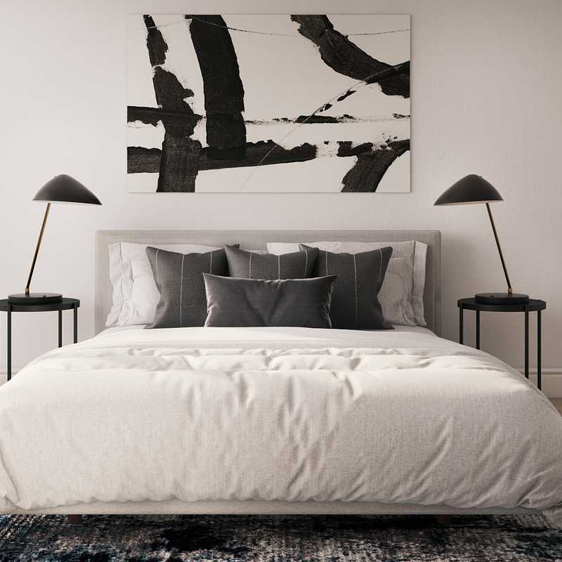 Contemporary, Modern, Midcentury Modern Bedroom Design by Havenly Interior Designer Danielle