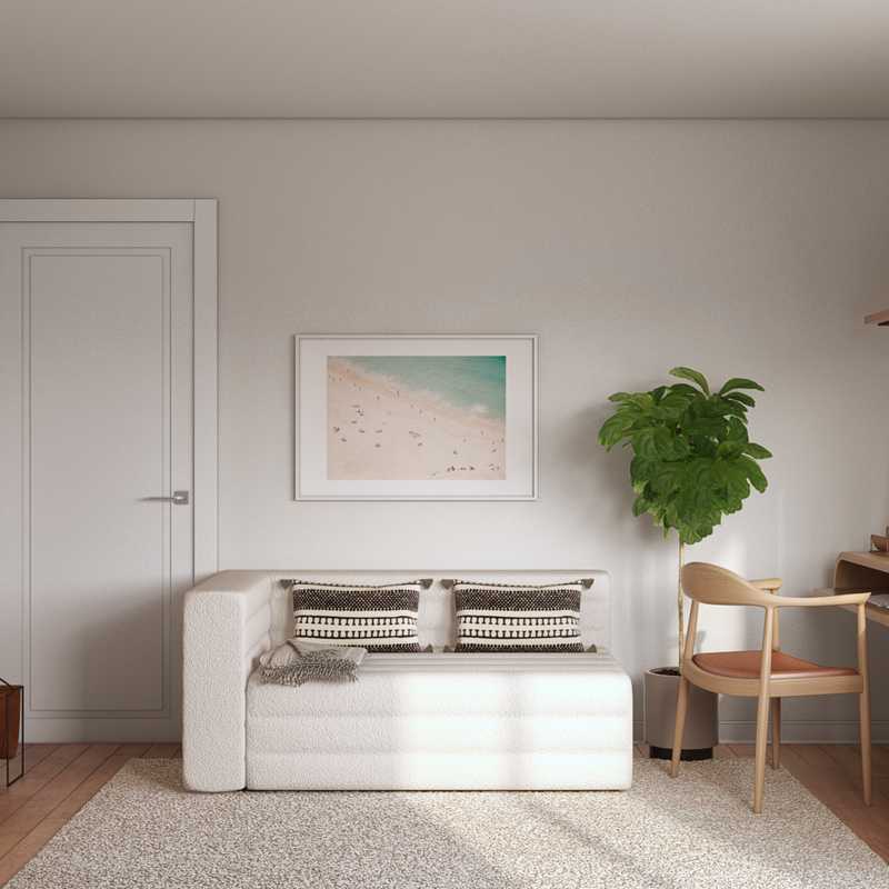 Minimal Office Design by Havenly Interior Designer Marty