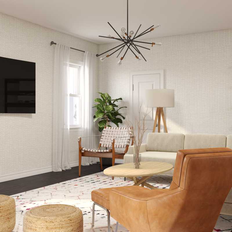 Scandinavian Living Room Design by Havenly Interior Designer Asia