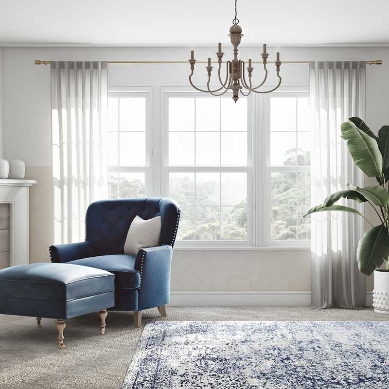 Coastal Bedroom Design by Havenly Interior Designer Ghianella