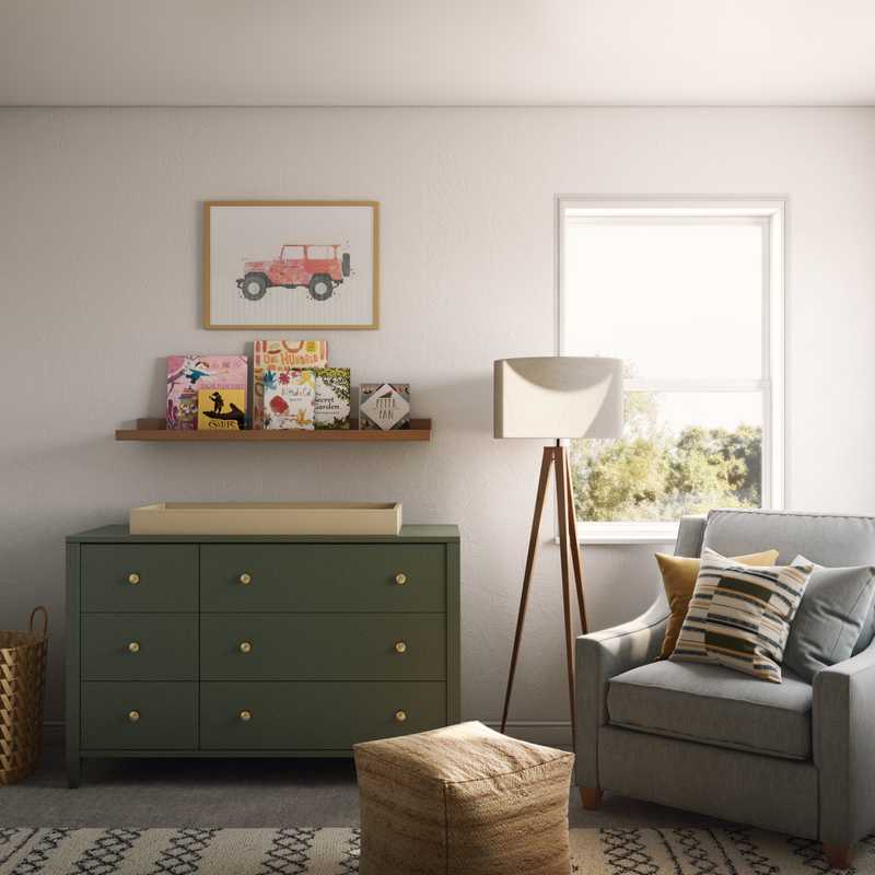 Classic, Transitional, Scandinavian Nursery Design by Havenly Interior Designer Kyla